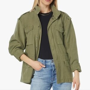 Lucky Brand Women's Utility Military Jacket